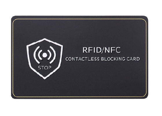 Kreditkarte-Schutz-Antidiebstahl 13,56 MHZ RFID Karten blockierend